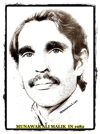 Munawar Ali Malik IN 1982